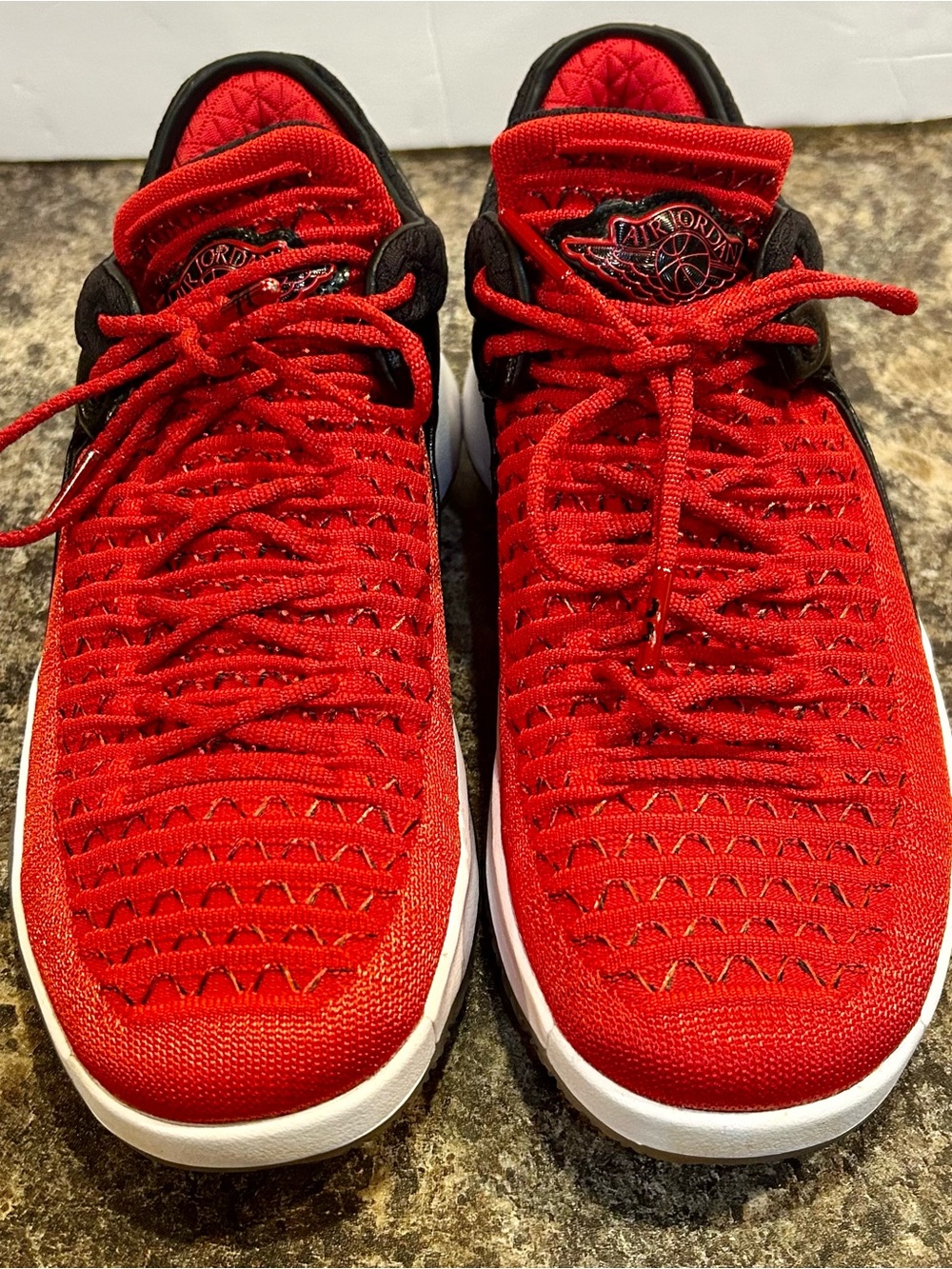 Nike Women’s Red and Black Sneakers